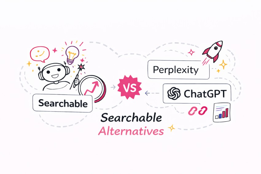 Searchable alternatives for AI search monitoring